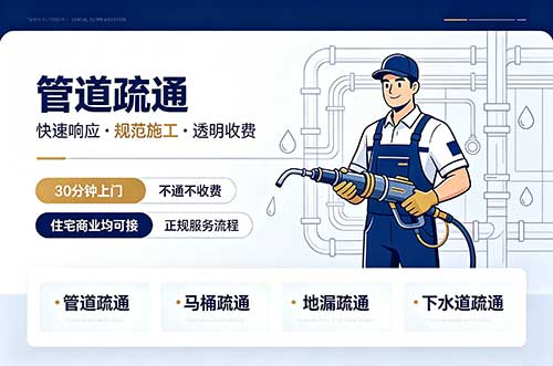 博罗管道疏通