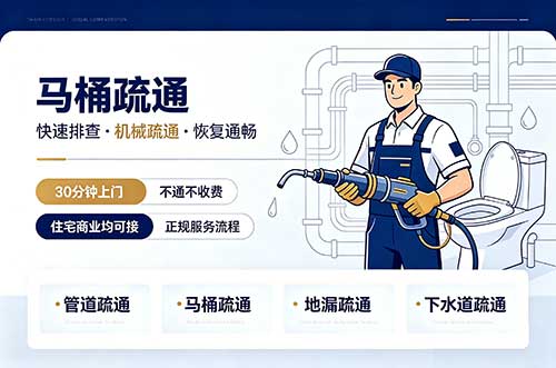 博罗马桶疏通