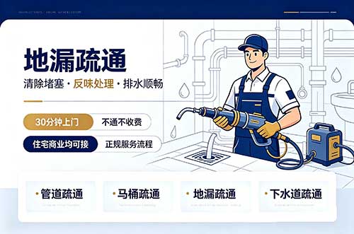 博罗地漏疏通