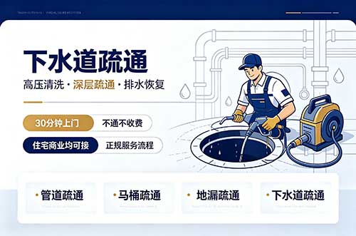 博罗下水道疏通